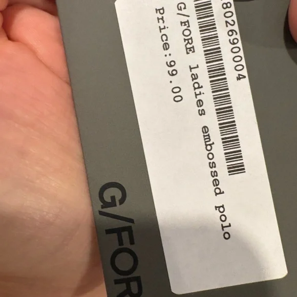 G/Fore Icon Camo Tech Jersey Quarter Zip Top Large Lilac Womens Golf - Picture 3 of 4